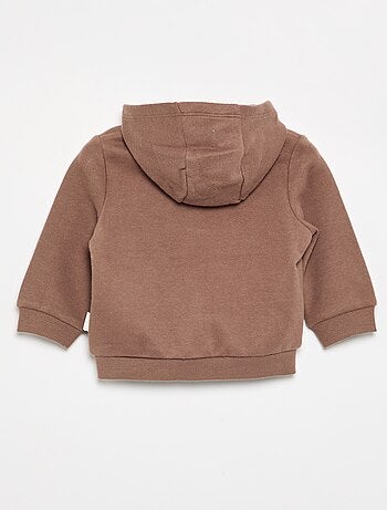 Sweat-shirt zippé à capuche