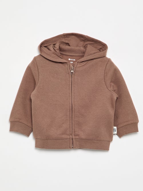 Sweat-shirt zippé à capuche - Kiabi Sweat-shirt zippé à capuche - Kiabi
