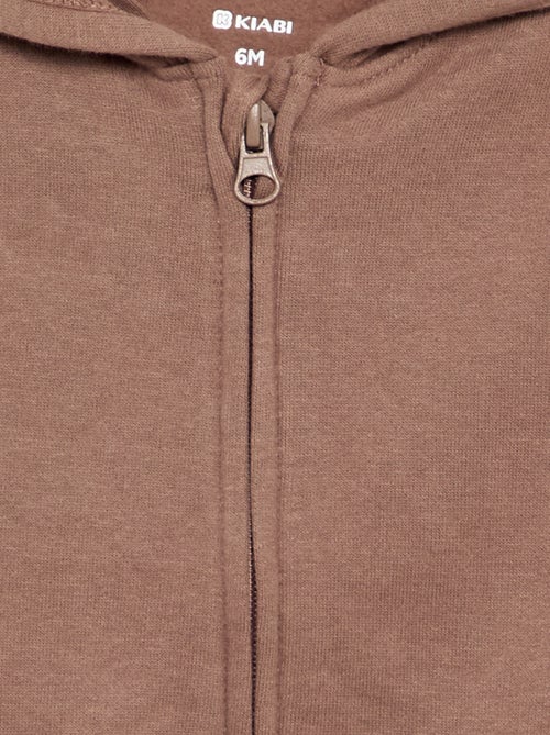 Sweat-shirt zippé à capuche - Kiabi Sweat-shirt zippé à capuche - Kiabi
