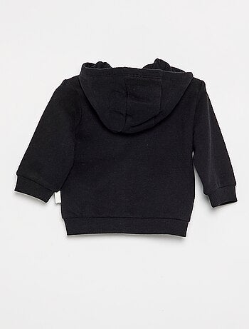 Sweat-shirt zippé à capuche