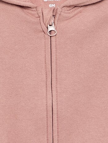 Sweat-shirt zippé à capuche