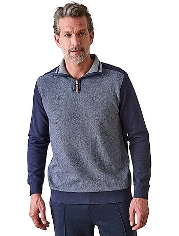 Sweat-shirt zippé détente - DAXON