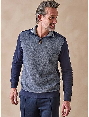 Sweat-shirt zippé détente - DAXON