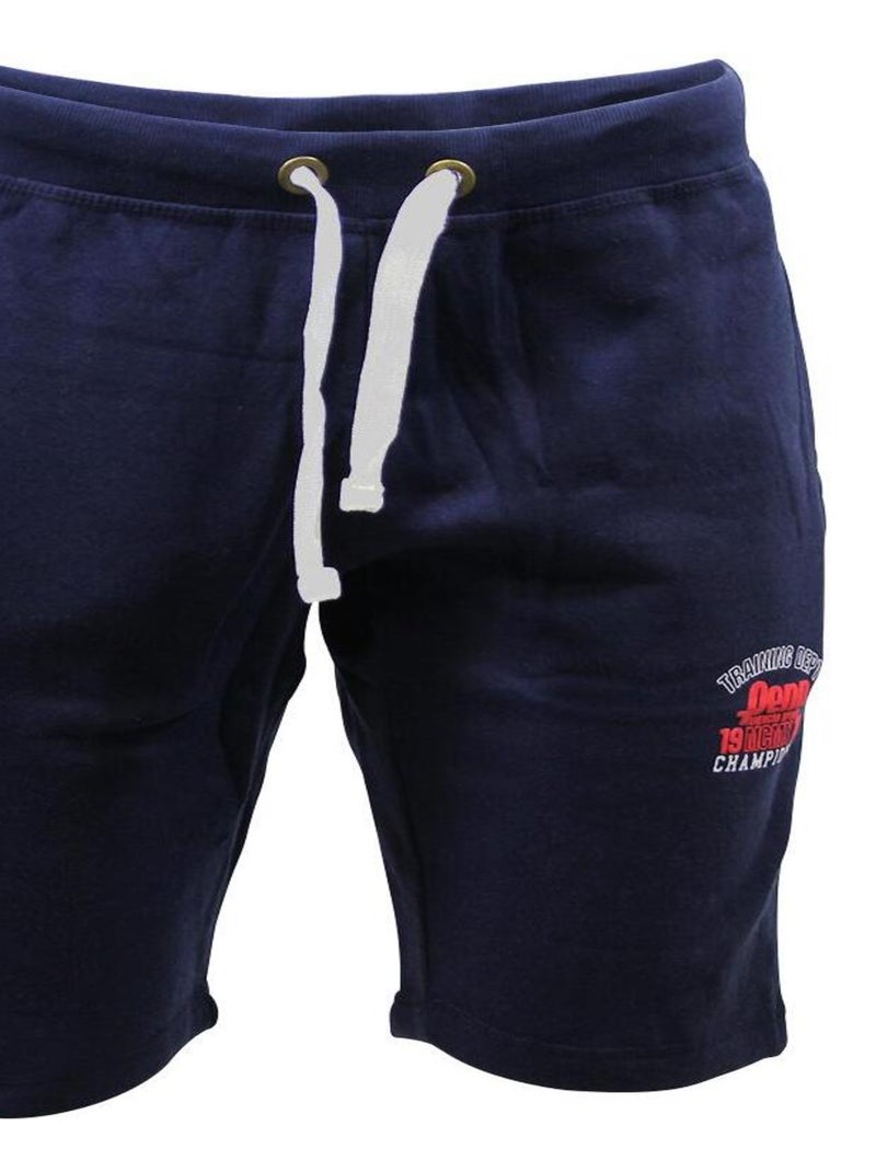 Sweat short coton 'Penn' '' Bleu - Kiabi