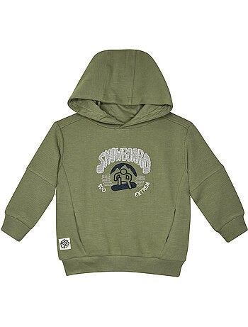 Sweat sigismond maille fantaisie manches longues