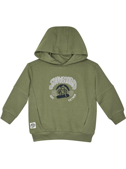 Sweat sigismond maille fantaisie manches longues - Kiabi Sweat sigismond maille fantaisie manches longues - Kiabi
