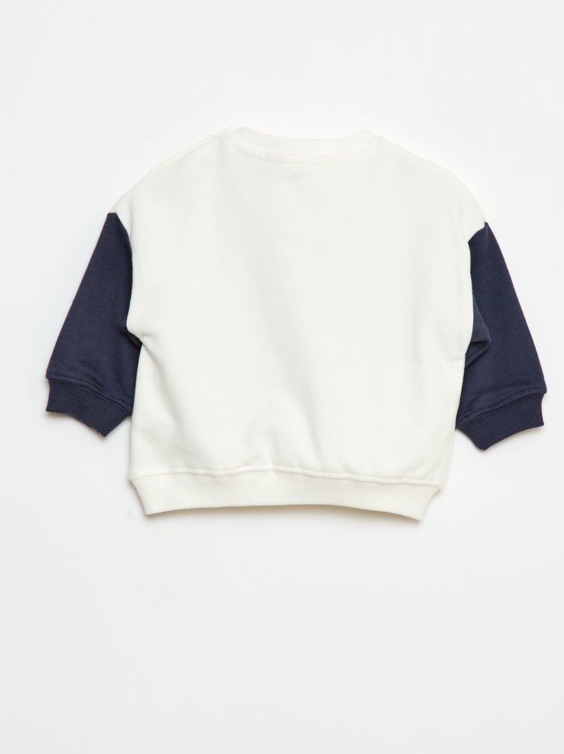 Sweat 'Simba' 'Disney' à col rond Bleu - Kiabi