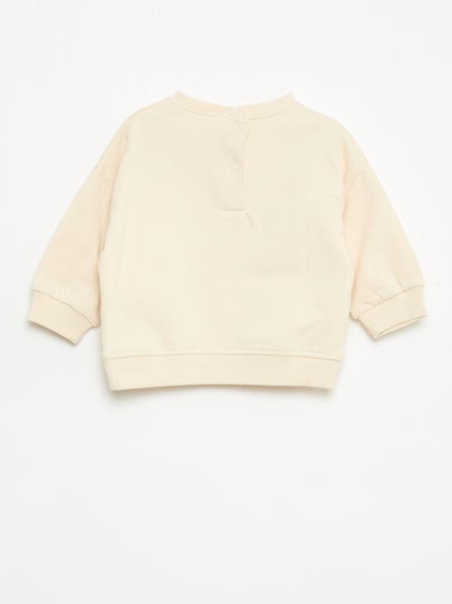 Sweat 'Snoopy' à col rond - Kiabi