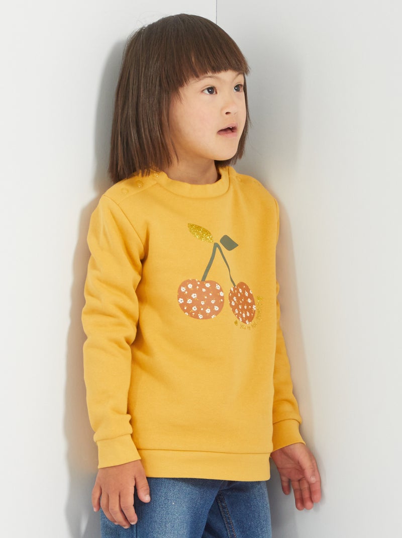 Sweat So Easy Jaune - Kiabi