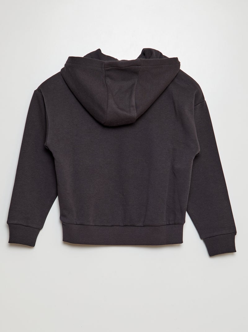 Sweat 'Sonic' 'SEGA' à capuche Noir - Kiabi