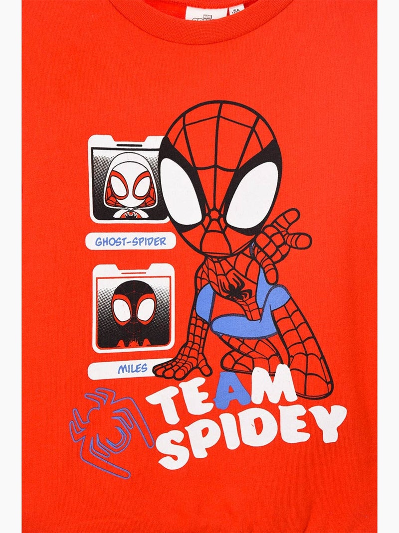 Sweat   SPIDEY | Licence Officielle Spidey Rouge - Kiabi