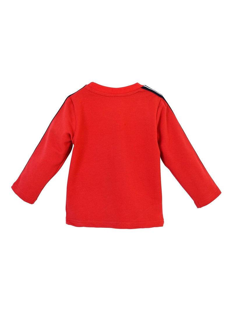 Sweat sport club garçon les grands de sucre d'orge Rouge - Kiabi