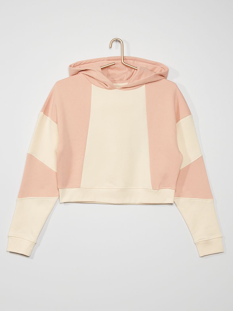 sweat asics fille rose