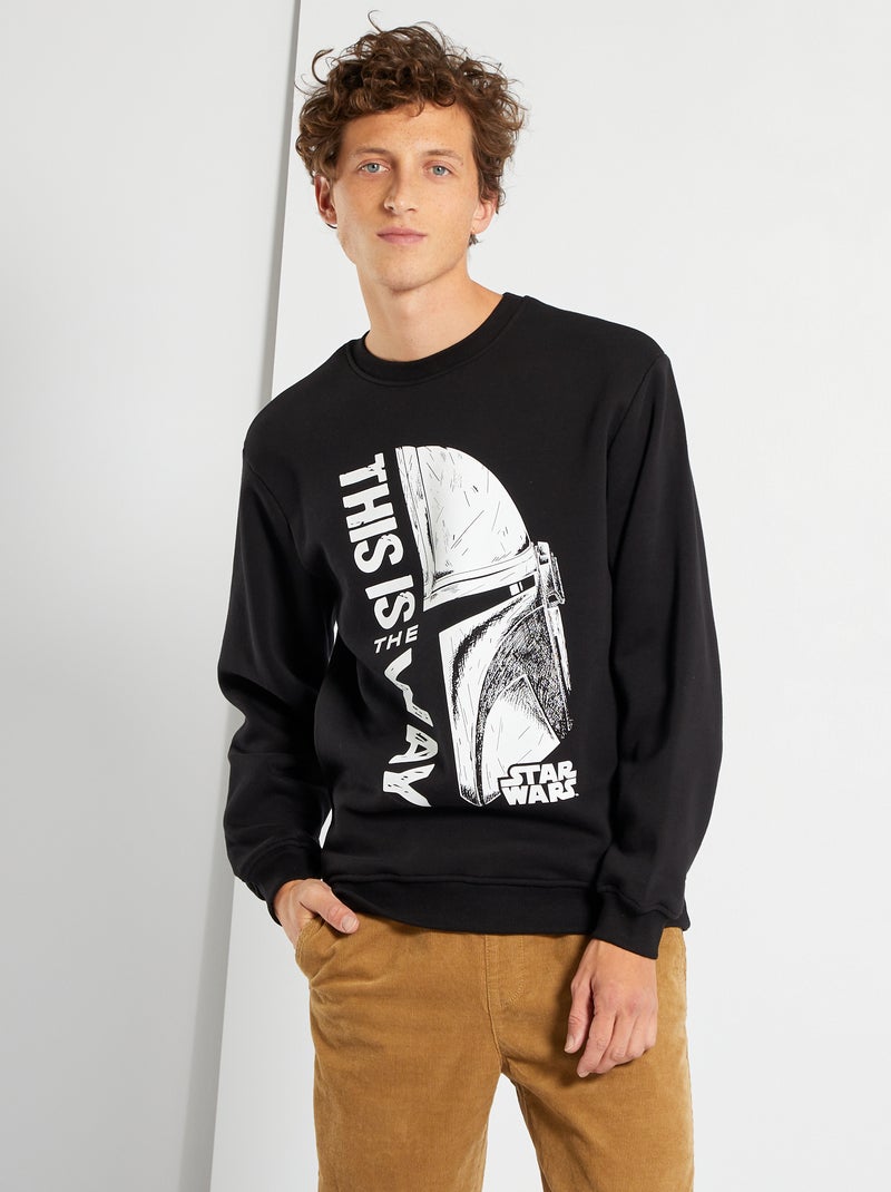 Sweat 'Star Wars' noir - Kiabi