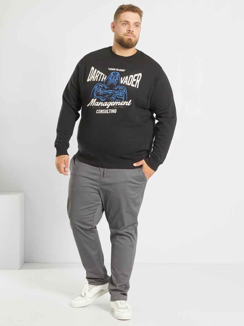 Sweat 'Star Wars' Noir - Kiabi