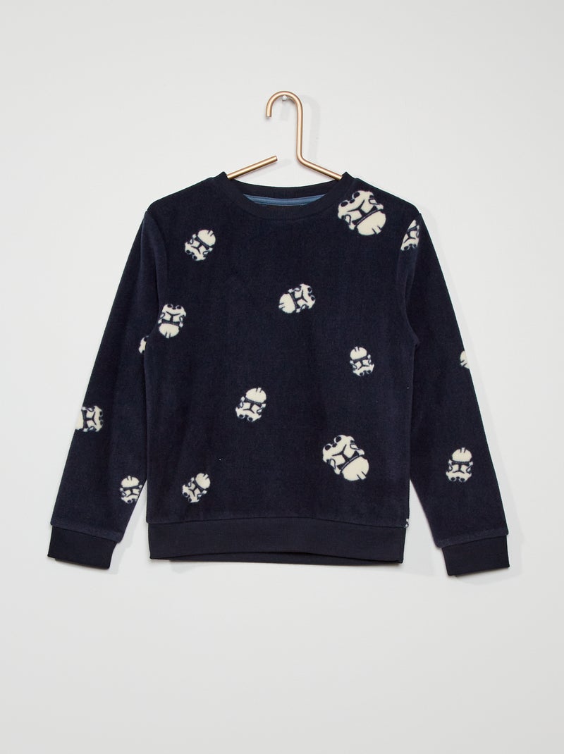 Sweat 'Stormtroopers' bleu - Kiabi