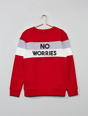 Sweat style 'color block'