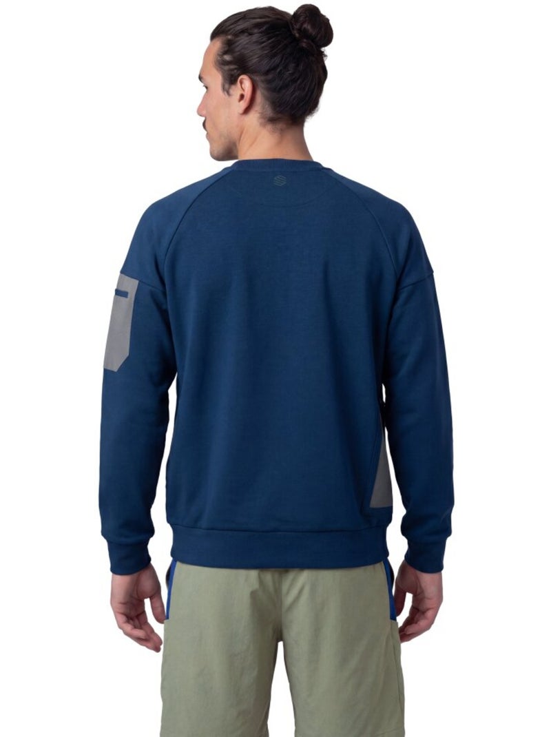 Sweat technique randonnée homme homme tatras Bleu - Kiabi