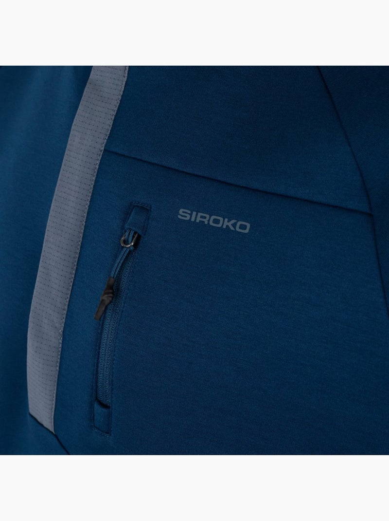 Sweat technique randonnée homme homme tatras Bleu - Kiabi