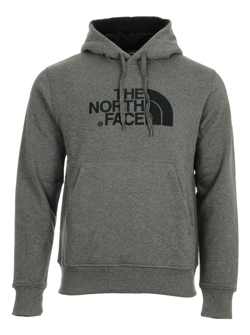 Sweat The North Face M Drew Peak Pullover Hoodie Gris Noir - Kiabi