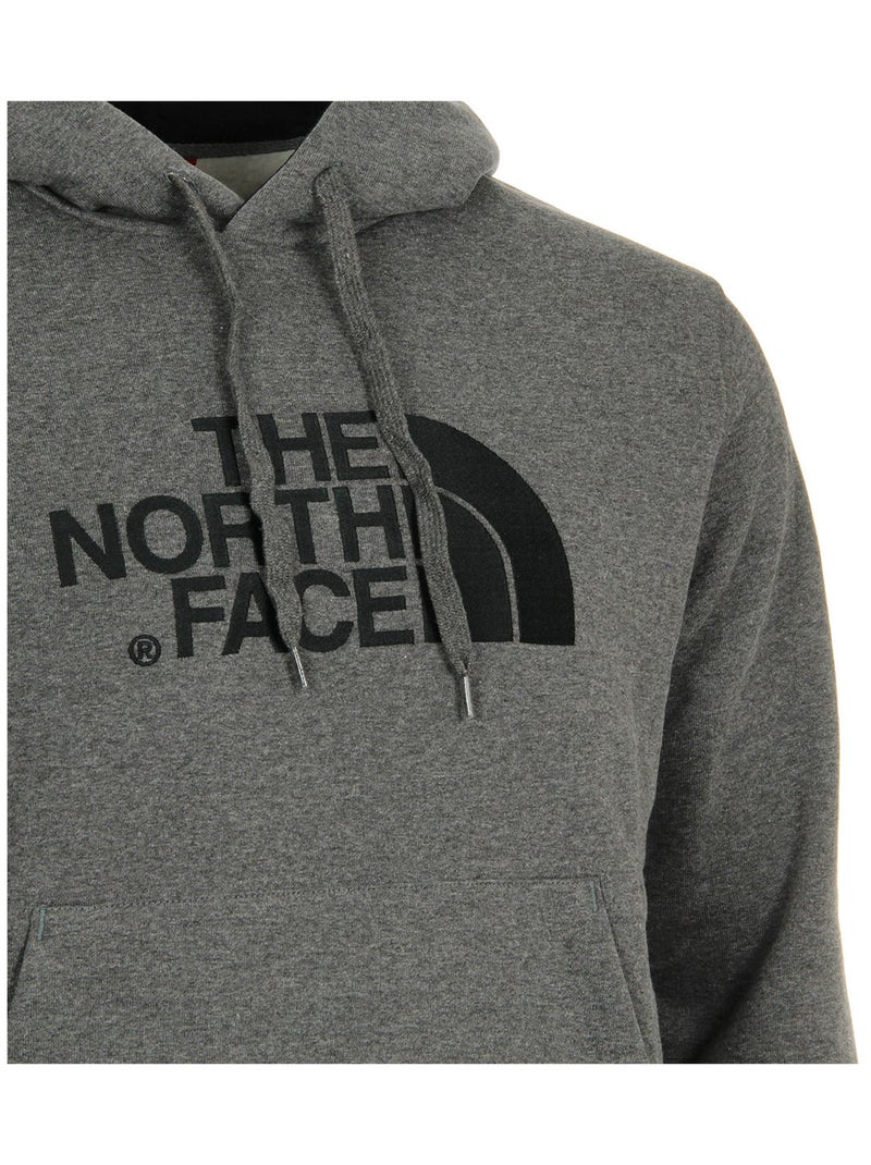Sweat The North Face M Drew Peak Pullover Hoodie Gris Noir - Kiabi