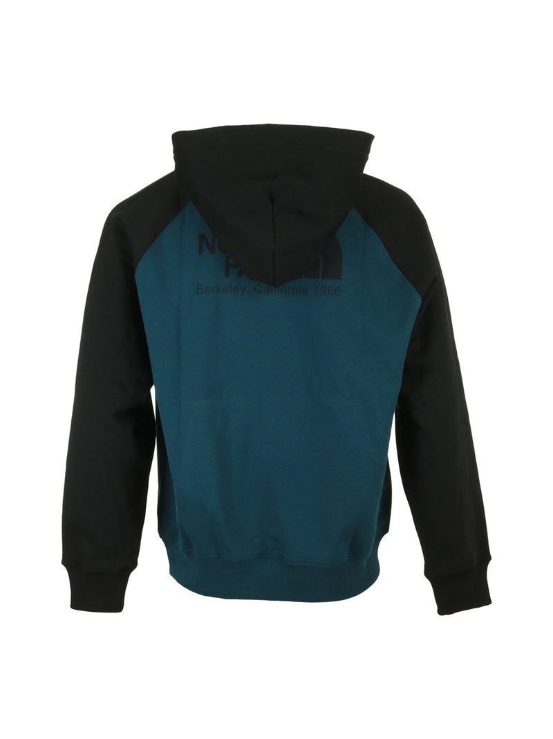 Sweat The North Face M Heritage Hoodie Bleu Noir - Kiabi