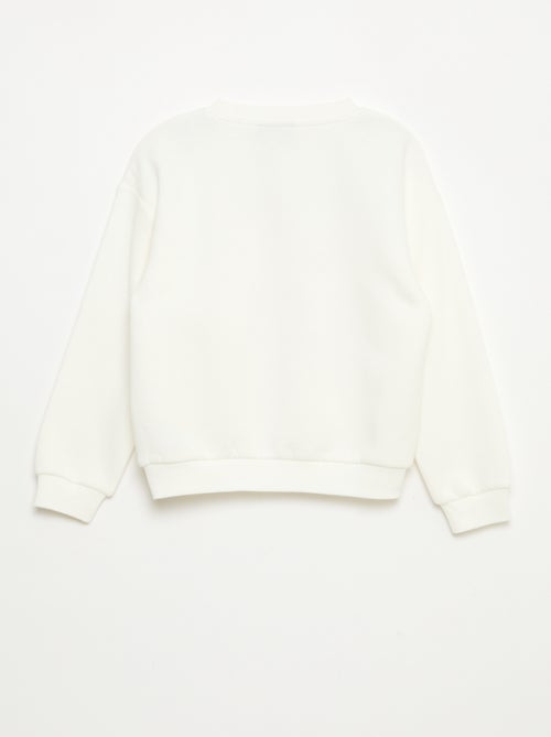 Sweat 'The Rolling Stones' col rond - Kiabi