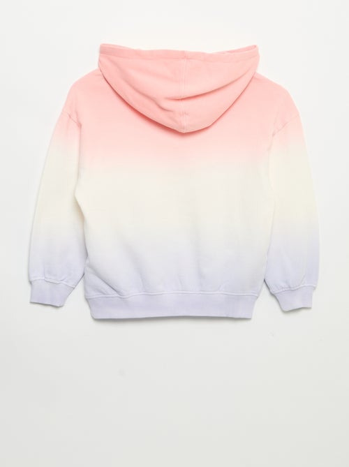 Sweat tie and dye à capuche et à manches longues - Kiabi Sweat tie and dye à capuche et à manches longues - Kiabi