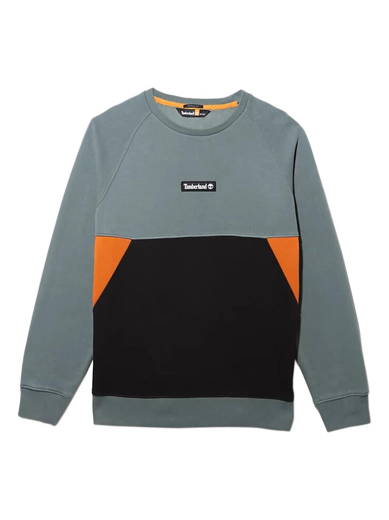 Sweat Timberland Cut&Sew Crew Multicolore - Kiabi