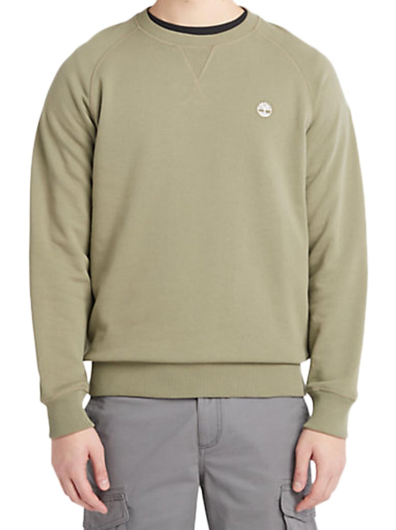 Sweat Timberland E-R Basic Regular Vert - Kiabi