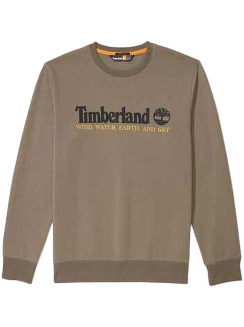 Sweat Timberland Wwes Crew Neck BB Vert - Kiabi