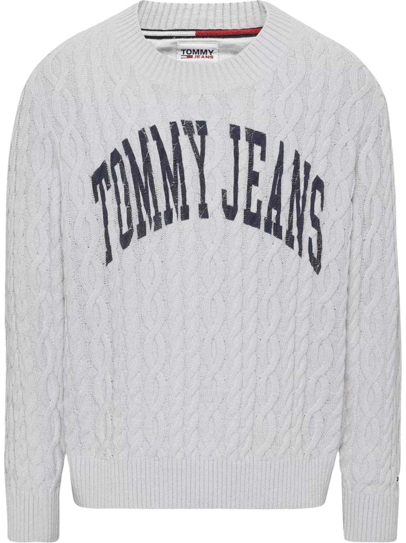 Sweat tommy jeans - tommy hilfiger Gris - Kiabi