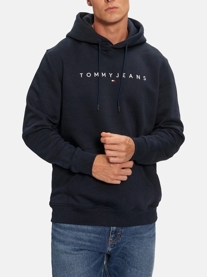 Sweat Tommy jeans à capuche Bleu foncé - Kiabi