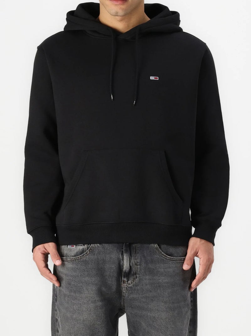 Sweat Tommy jeans à capuche Noir - Kiabi