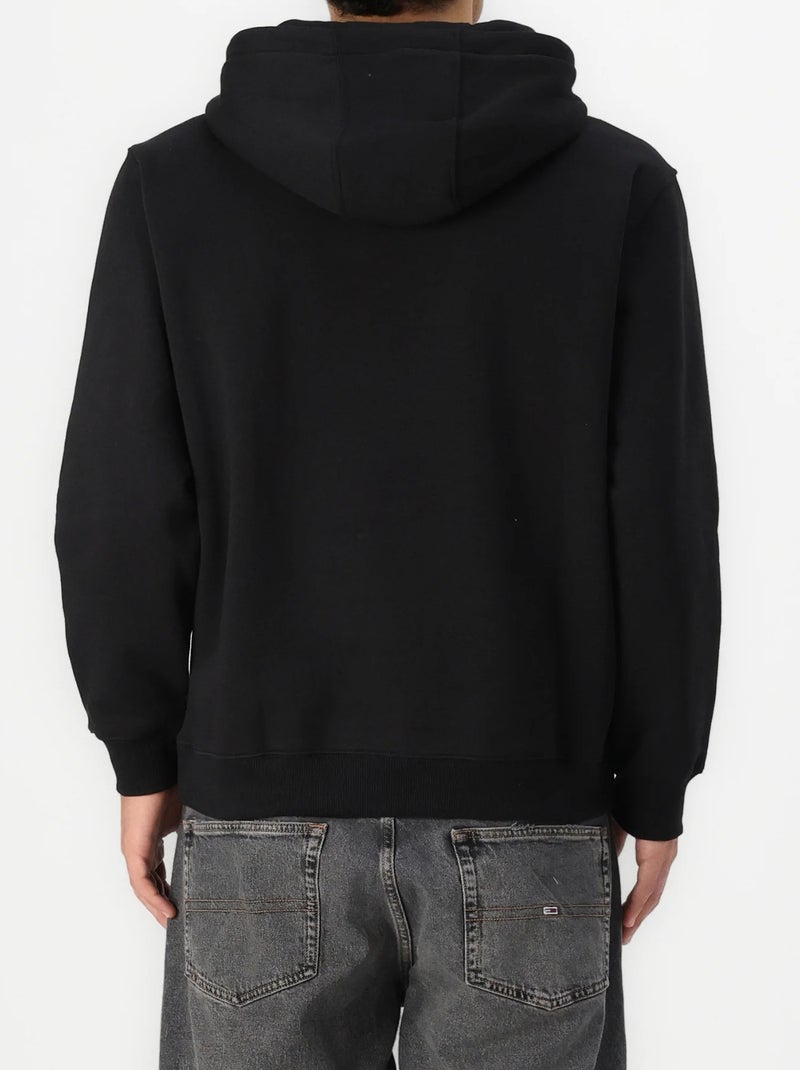 Sweat Tommy jeans à capuche Noir - Kiabi