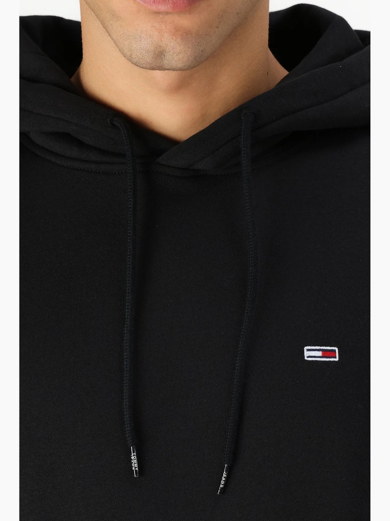 Sweat Tommy jeans à capuche Noir - Kiabi