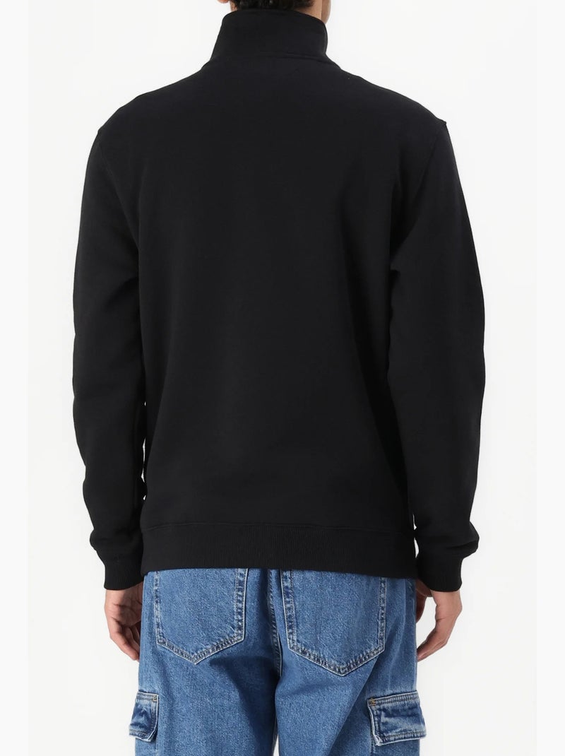 Sweat Tommy jeans col montant Noir - Kiabi