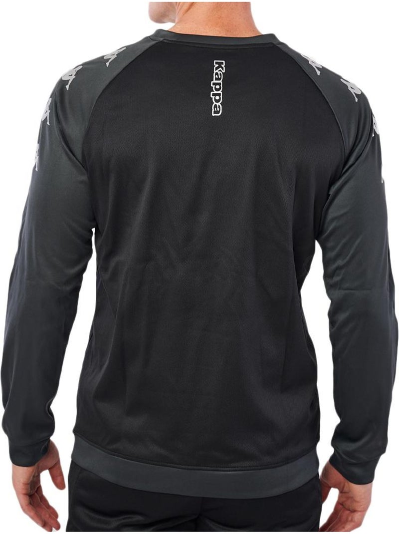 Sweat Training Homme Kappa Noir - Kiabi