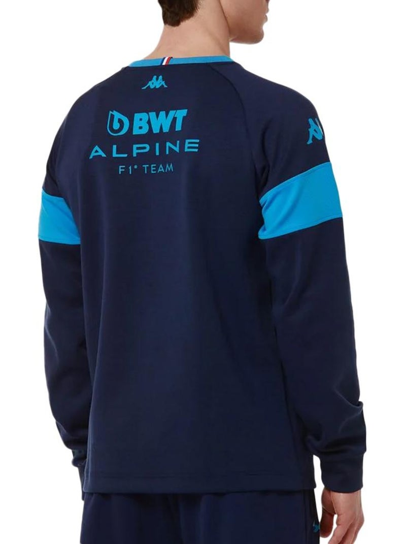 Sweat Turquoise Garçon Kappa Adofod Alpine F1 Bleu marine - Kiabi