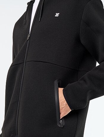 Sweat type néoprène à capuche