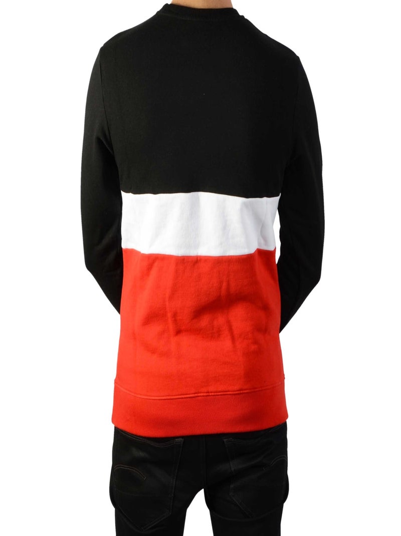 Sweat Umbro Street Crew Noir Rouge - Kiabi