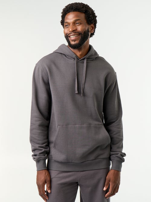 Sweat uni à capuche - Kiabi Sweat uni à capuche - Kiabi