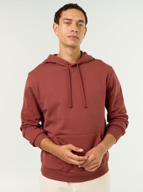 Sweat uni à capuche - Kiabi Sweat uni à capuche - Kiabi