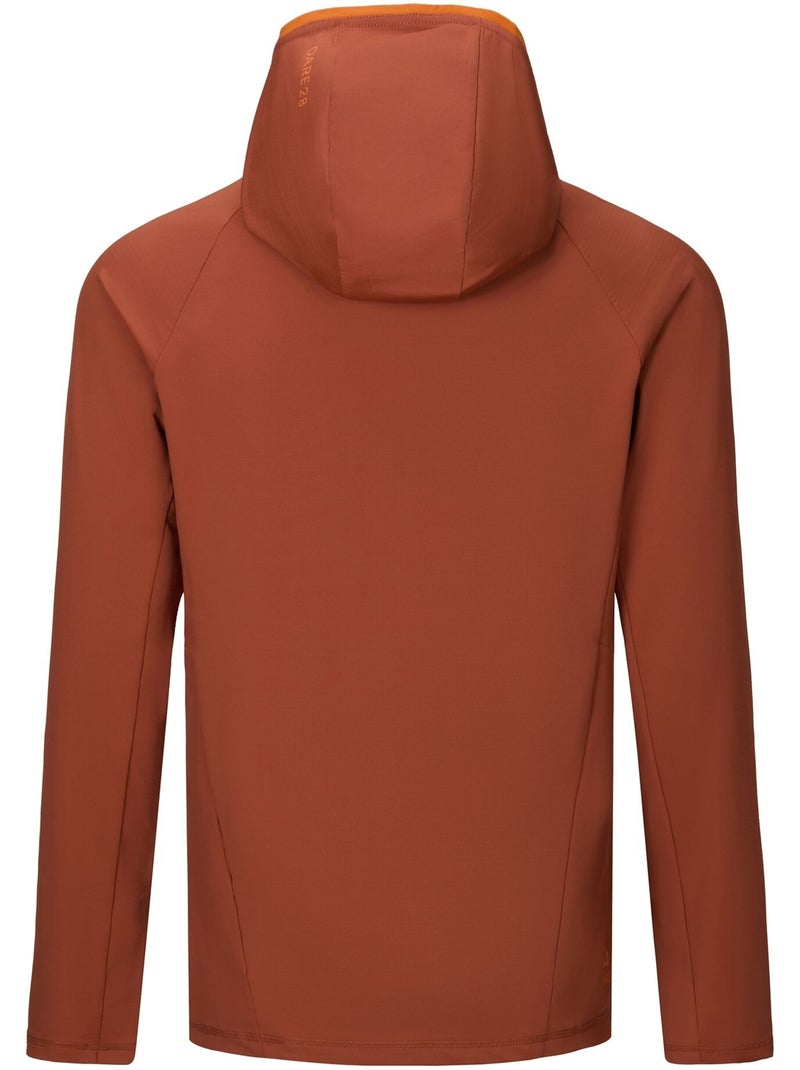 Sweat uni à capuche sprint city - dare 2b Orange corail - Kiabi