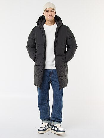 Sweat uni à col rond en molleton gratté