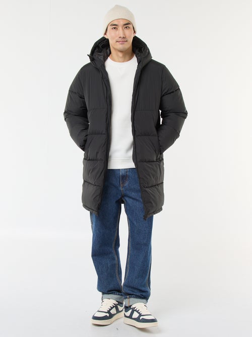 Sweat uni à col rond en molleton gratté - Kiabi