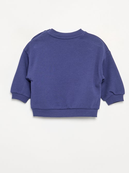 Sweat uni à manches longues en molleton non gratté enfant - Kiabi - Kiabi Sweat uni à manches longues en molleton non gratté enfant - Kiabi - Kiabi