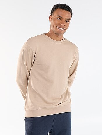 Sweat uni en French Terry