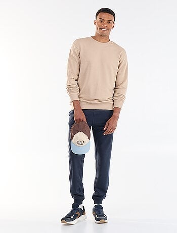 Sweat uni en French Terry