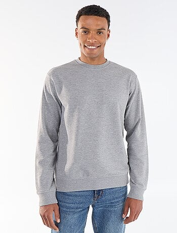Sweat uni en French Terry